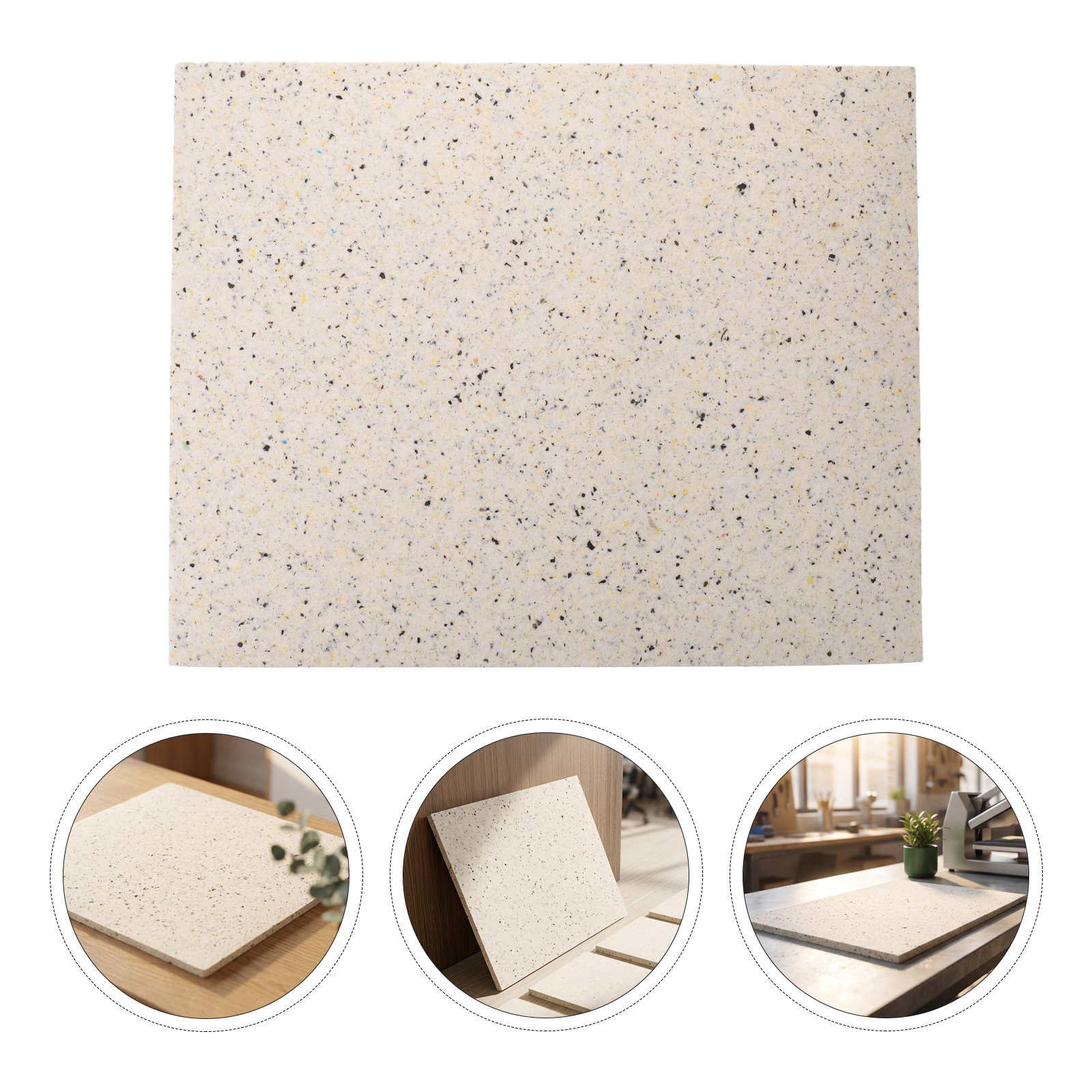 Heat Resistant Mat - 50x40x1cm Isı Presi Yalıtım Sünger Pedi,