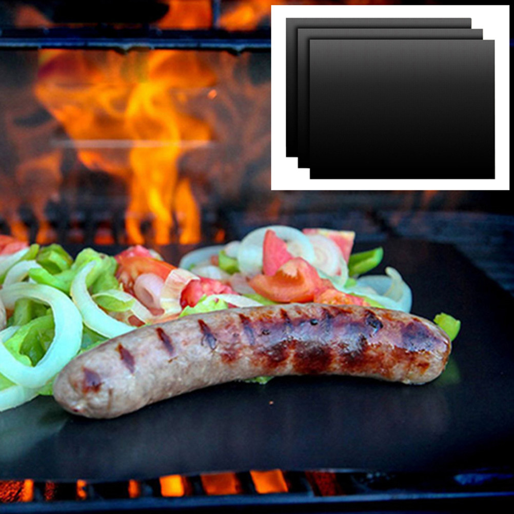 Heat Resistant Mat - 4 Adet Yapışmaz, Isıya Dayanıklı, Yeniden