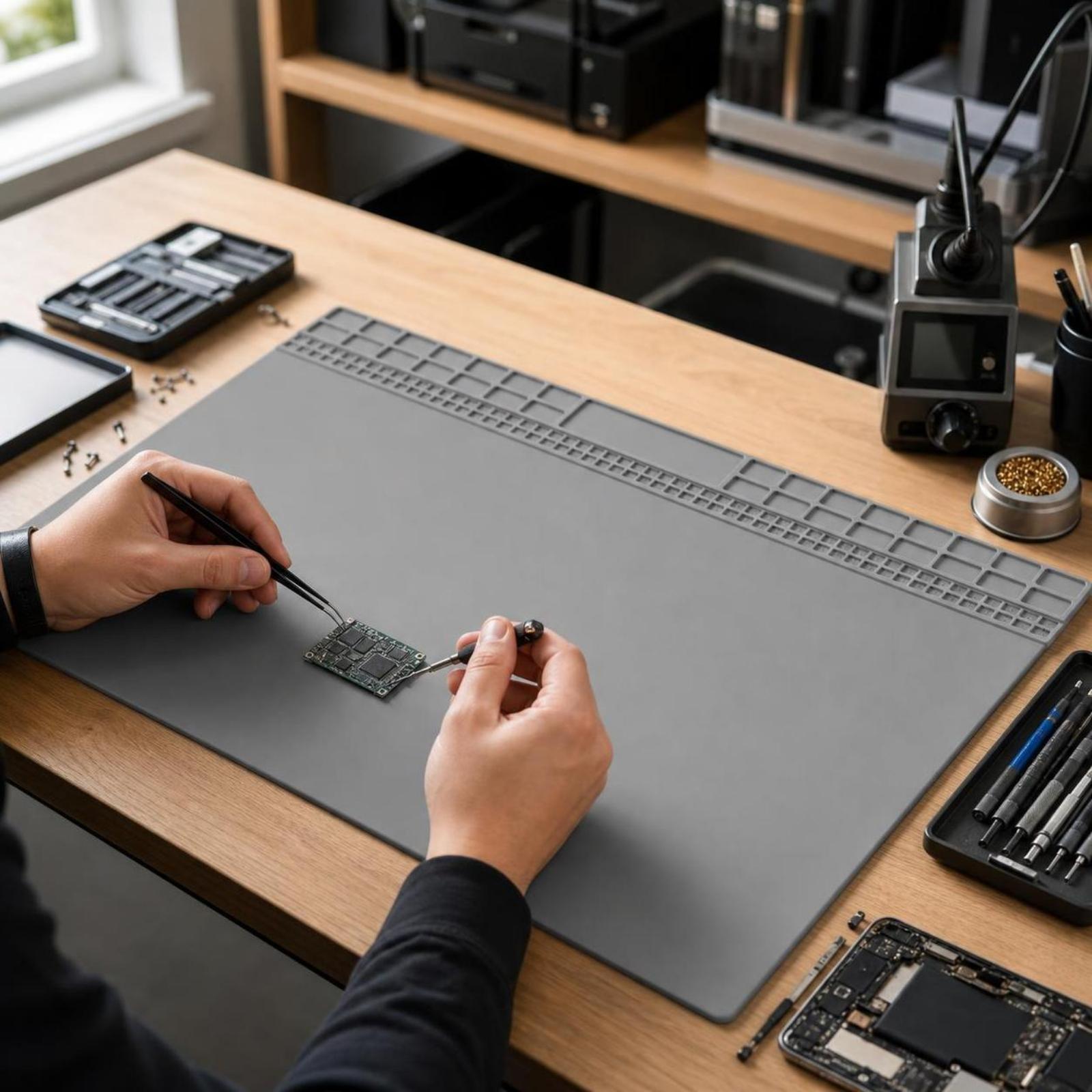 Elektronik İş Tezgahı için Isı - Heat Resistant Mat incelemesi ve fiyatı