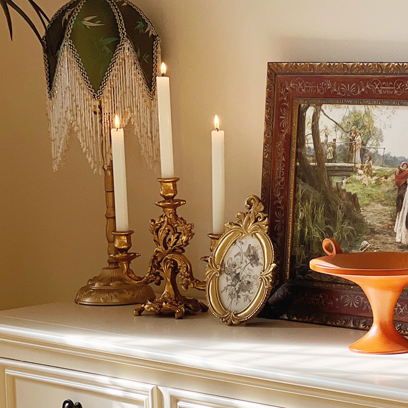 Barok Retro Mumluk Lüks Masa D - Candle Supplies Luxury incelemesi ve fiyatı