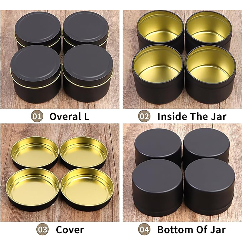 4 OZ mum teneke 24 adet DIY mu - Metal Tin Lid 4Oz incelemesi ve fiyatı