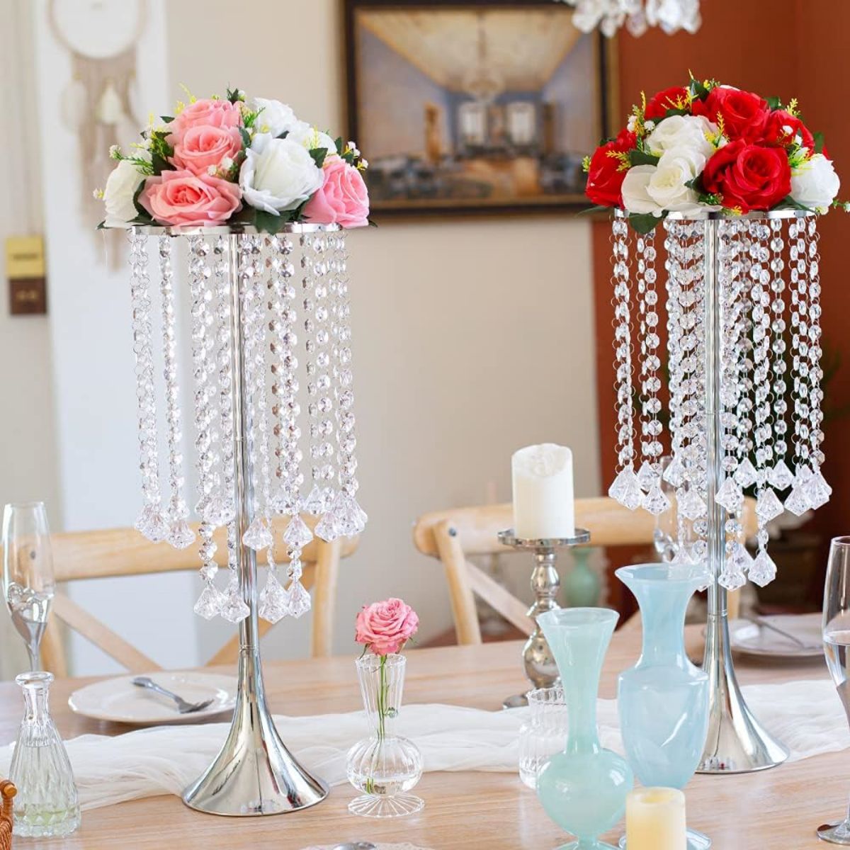 2/10 adet Lüks Kristal Çiçek S - Candle Supplies Luxury incelemesi ve fiyatı