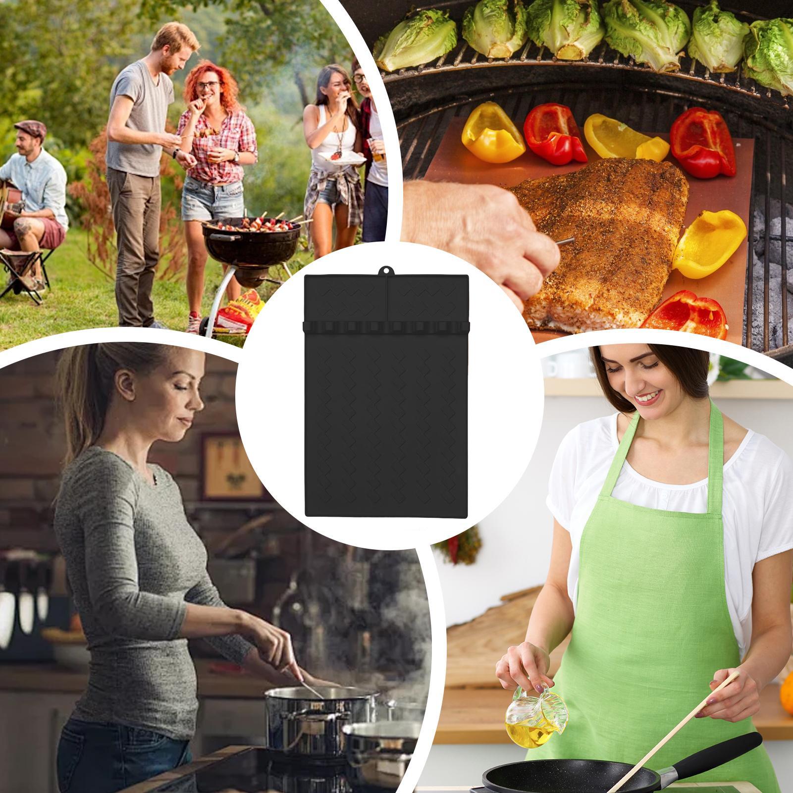 Silikon barbekü ızgara paspasl - Heat Resistant Mat incelemesi ve fiyatı