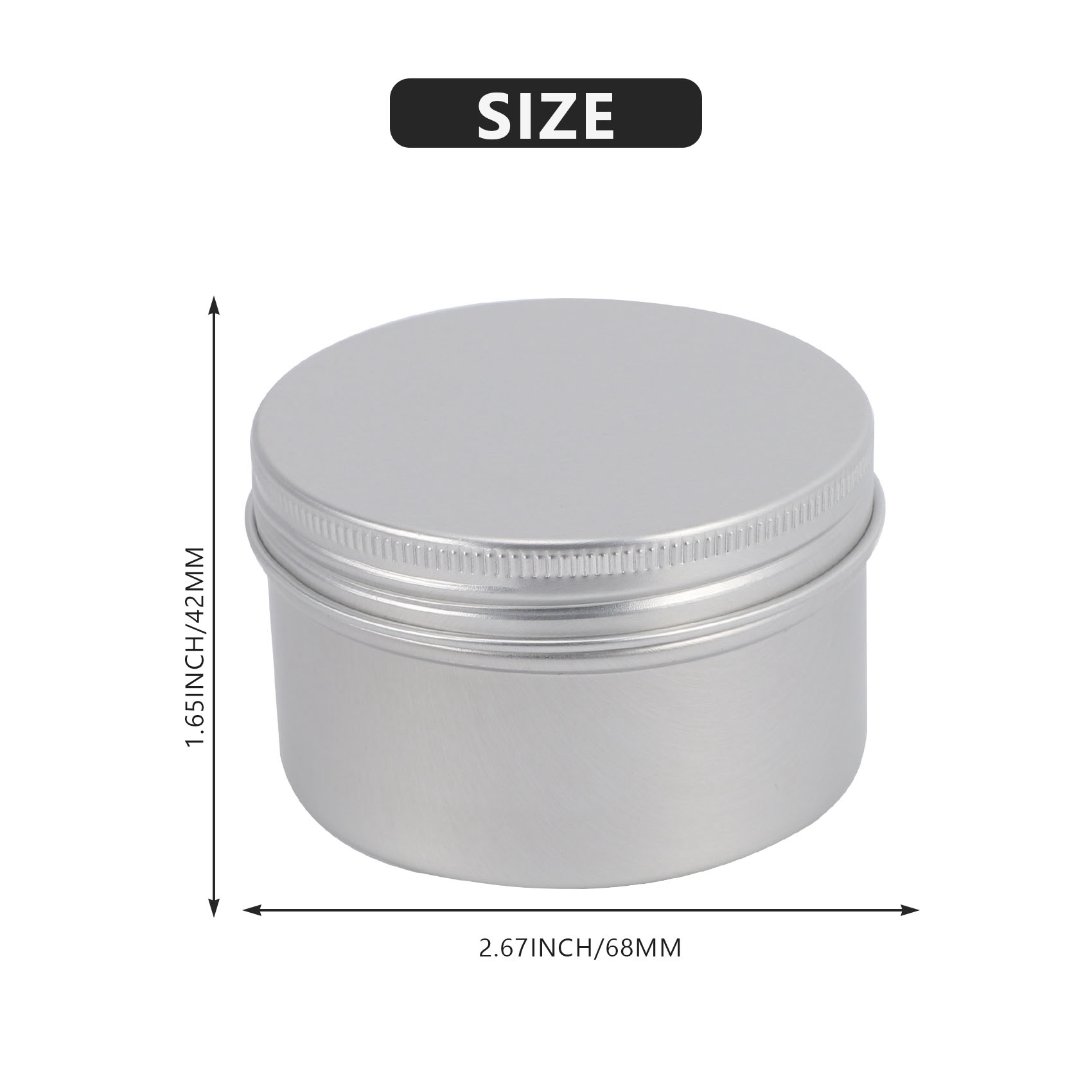YENİ VE STOKTA MEVCUT - 12 Ade - Metal Tin Lid 4Oz incelemesi ve fiyatı