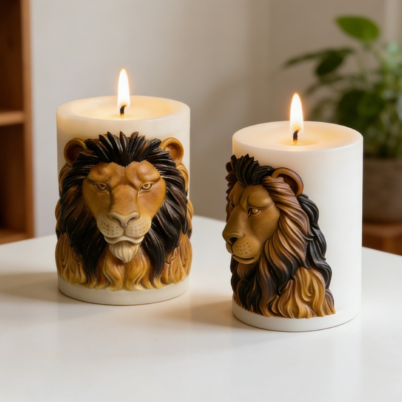Hayvanlar Aslan Mum Kalıpları  - Candle Supplies Luxury incelemesi ve fiyatı