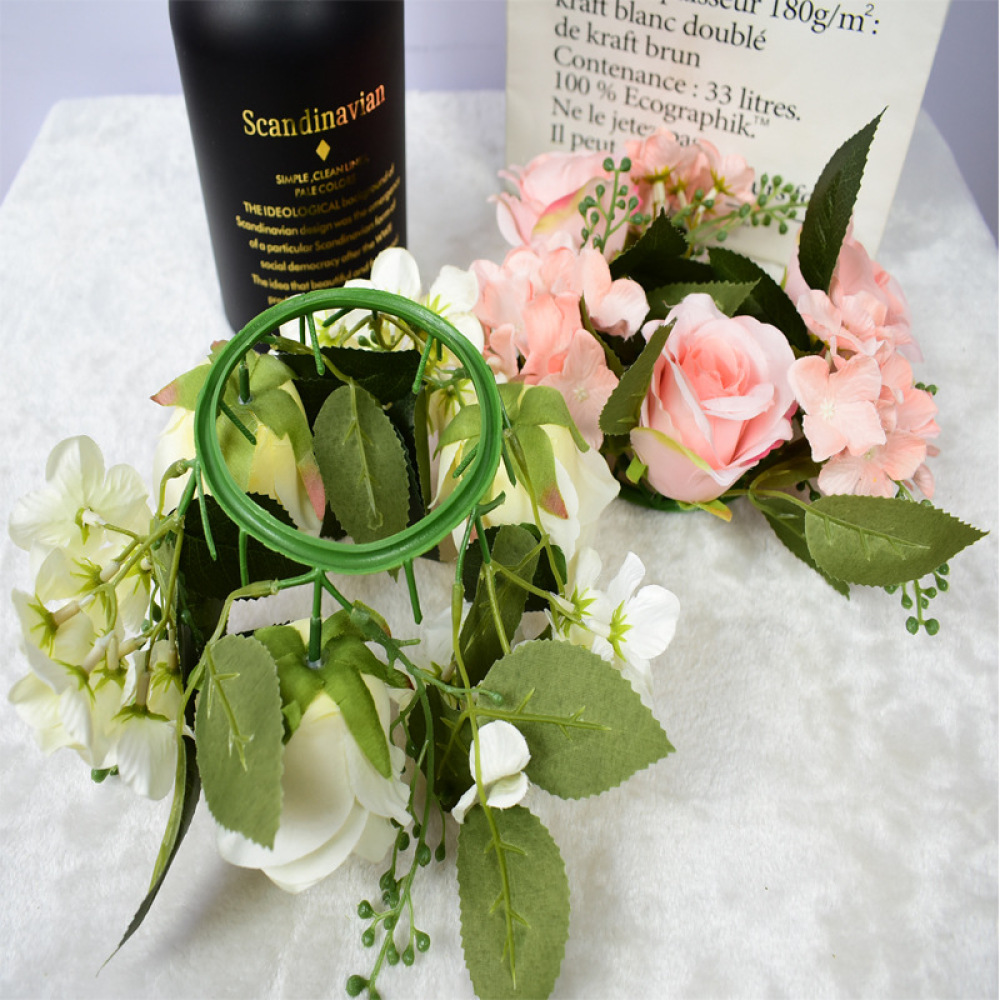 Gerçekçi Gül Çelengi Çiçek Dek - Candle Supplies Luxury incelemesi ve fiyatı